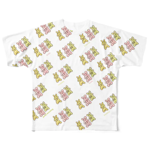 グミベアいっぱい All-Over Print T-Shirt