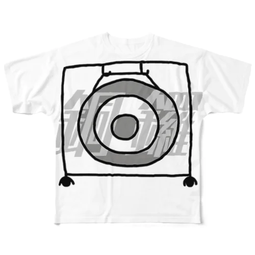 銅鑼 -DORA- フルグラフィックTシャツ