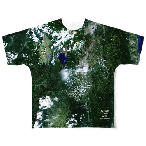 福島県 須賀川市 Tシャツ 両面 All-Over Print T-Shirt