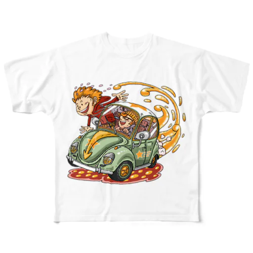 DRIVING  フルグラフィックTシャツ