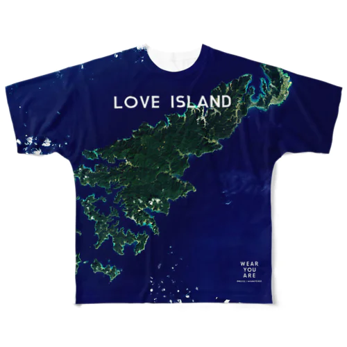 鹿児島県 奄美市 Tシャツ 両面 フルグラフィックTシャツ