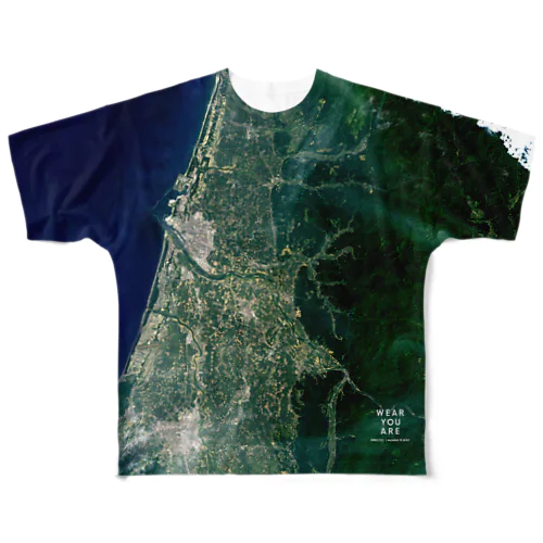 山形県 酒田市 Tシャツ 両面 フルグラフィックTシャツ