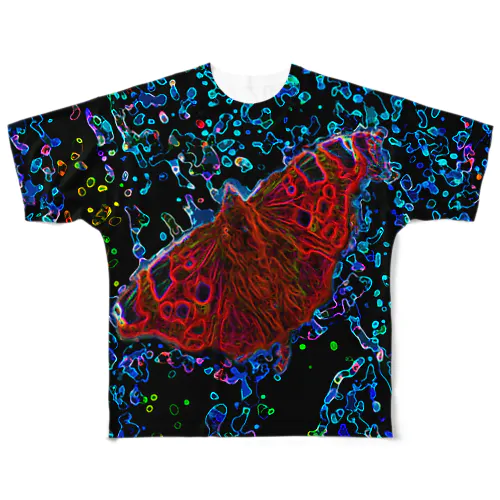 遊泳 All-Over Print T-Shirt