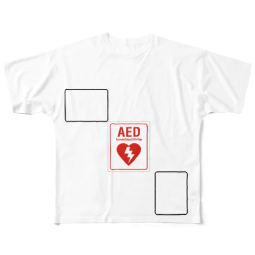 AED All-Over Print T-Shirt