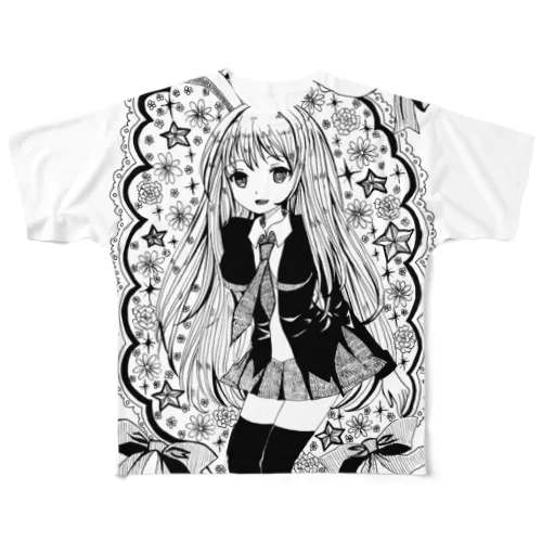 東方projectうどんげ② All-Over Print T-Shirt