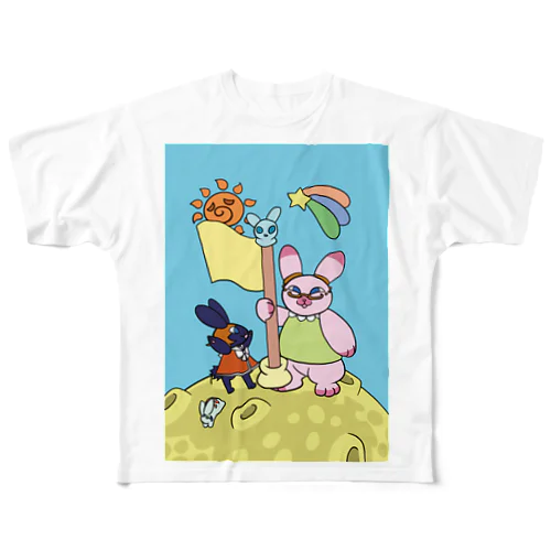 The Land of Cats-003 All-Over Print T-Shirt