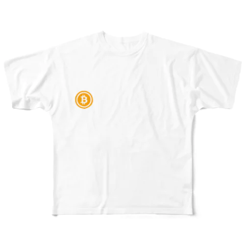 挑発する仮想通貨CryptoCurrency フルグラフィックTシャツ