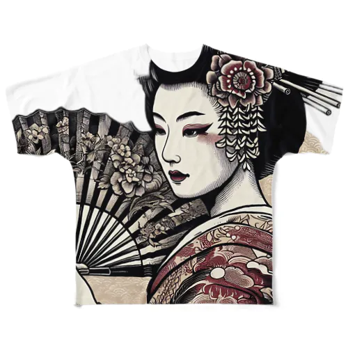 maiko2 フルグラフィックTシャツ