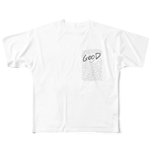 ぐうぐうグッド All-Over Print T-Shirt