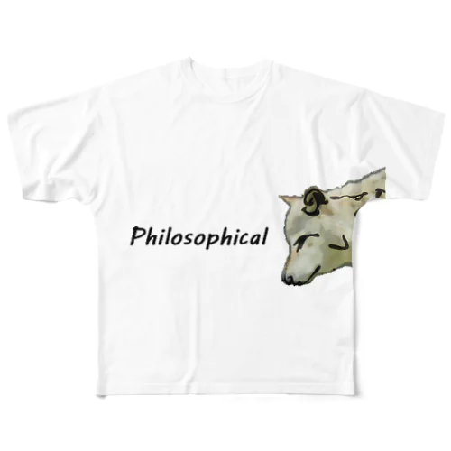 最も哲学的になるとき‗フルグラフTシャツ‗Mサイズ フルグラフィックTシャツ