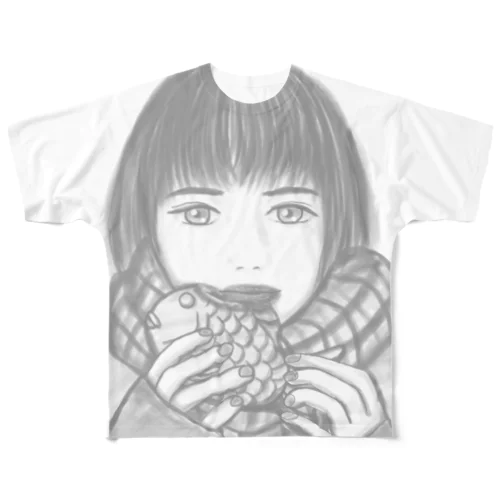 冬物語 フルグラフィックTシャツ