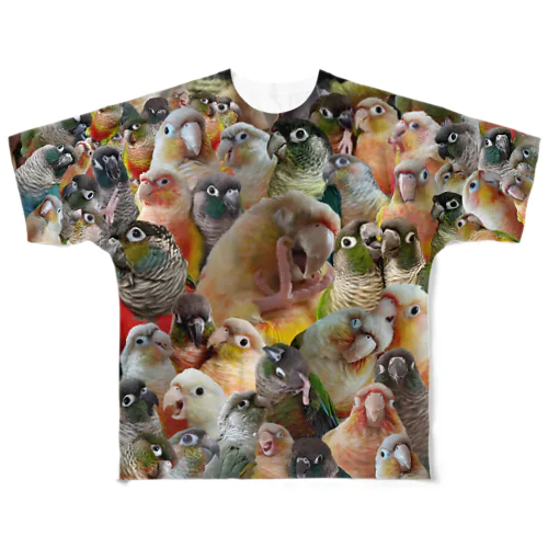 ウロコまみれMサイズ All-Over Print T-Shirt