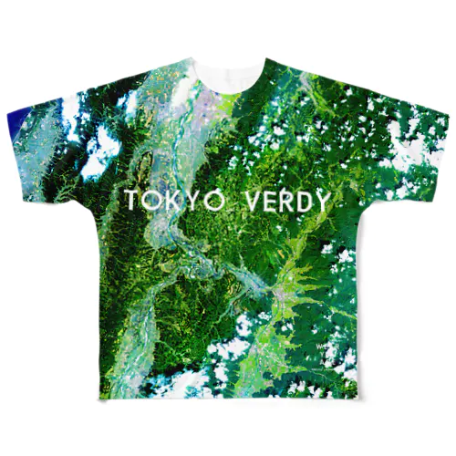 新潟県 小千谷市 Tシャツ 両面 All-Over Print T-Shirt