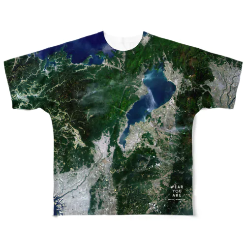 滋賀県 大津市 Tシャツ 両面 フルグラフィックTシャツ