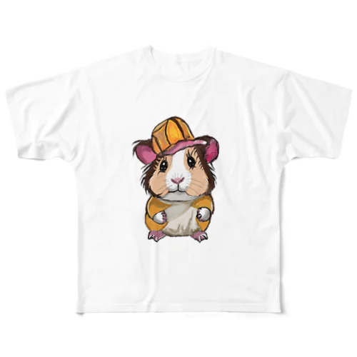 モルくん フルグラフィックTシャツ