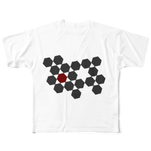  Inorganic No.1 All-Over Print T-Shirt