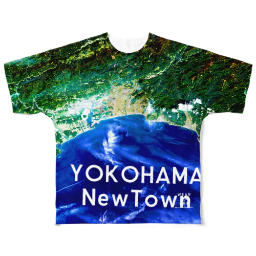 高知県 高知市 Tシャツ 両面 All-Over Print T-Shirt