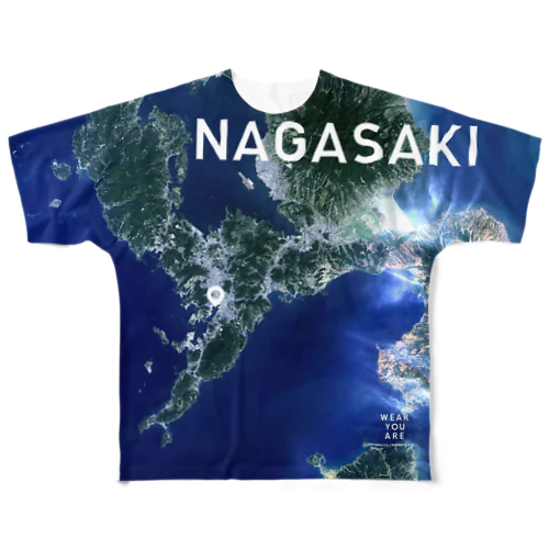 長崎県 長崎市 Tシャツ 両面 フルグラフィックTシャツ