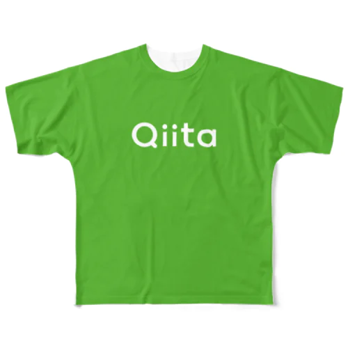 Qiita ロゴTシャツ フルグラフィックTシャツ