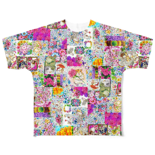 カラフルに～ All-Over Print T-Shirt