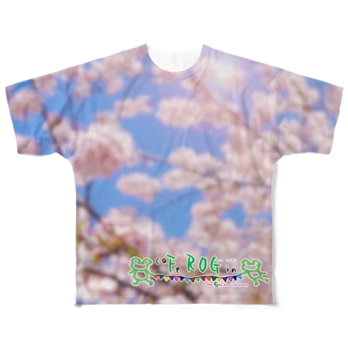 5周年グッズ All-Over Print T-Shirt