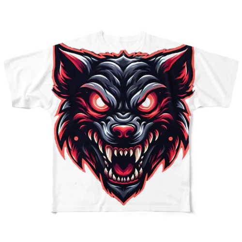 REDWolf フルグラフィックTシャツ