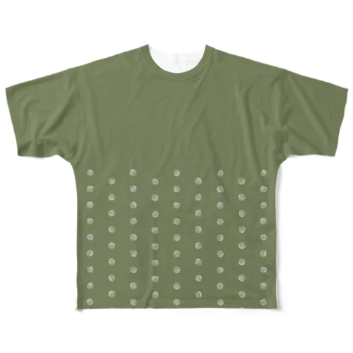 ダンゴムシドット All-Over Print T-Shirt