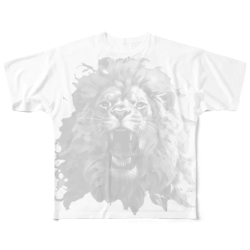 LION ROAR フルグラフィックTシャツ