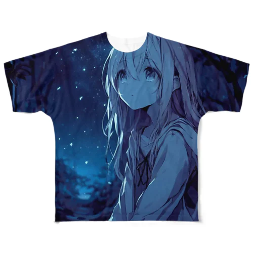 星空 フルグラフィックTシャツ