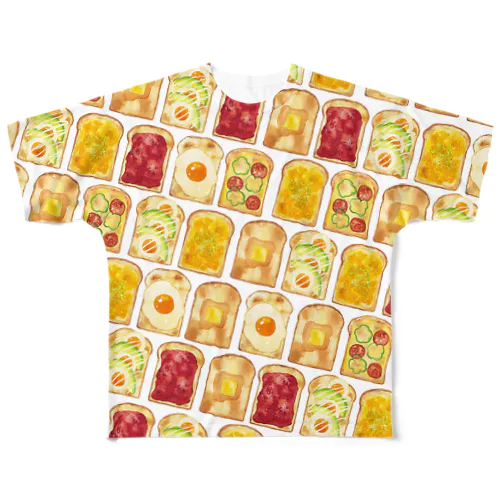 トーストTシャツ All-Over Print T-Shirt