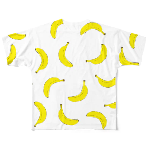 そんなバナナ！ フルグラフィックTシャツ