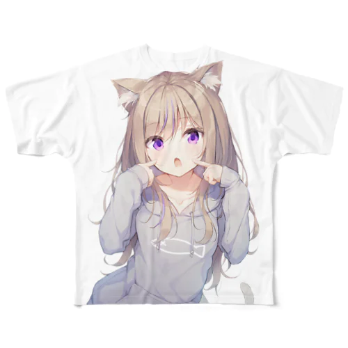 ああ All-Over Print T-Shirt
