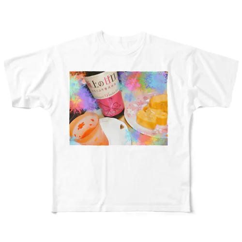 ある日の飲酒セットTシャツ All-Over Print T-Shirt