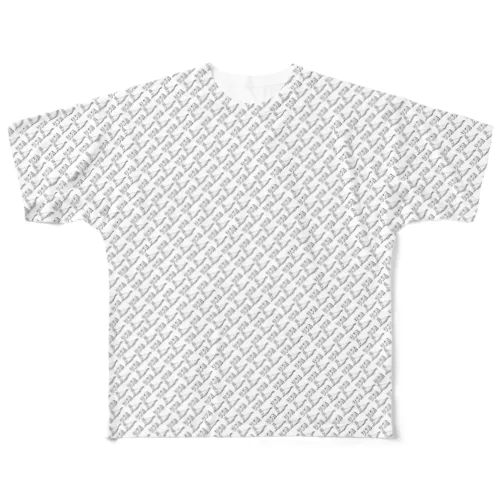 あざらしひじちゃん All-Over Print T-Shirt