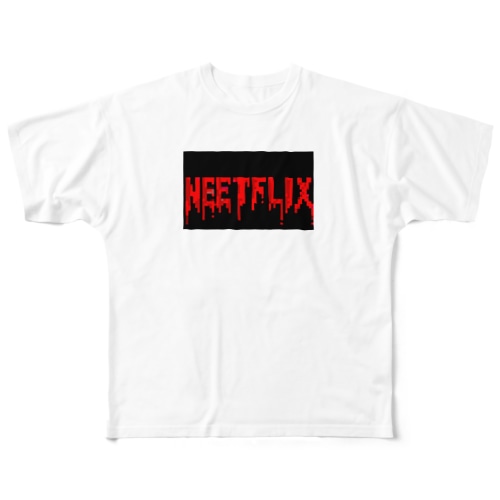 NEETFLIX LOGO-3 All-Over Print T-Shirt
