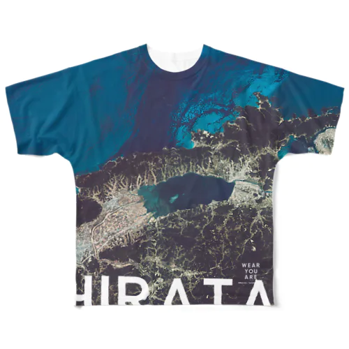 島根県 松江市 Tシャツ 両面 All-Over Print T-Shirt