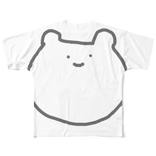 KUMA フルグラフィックTシャツ