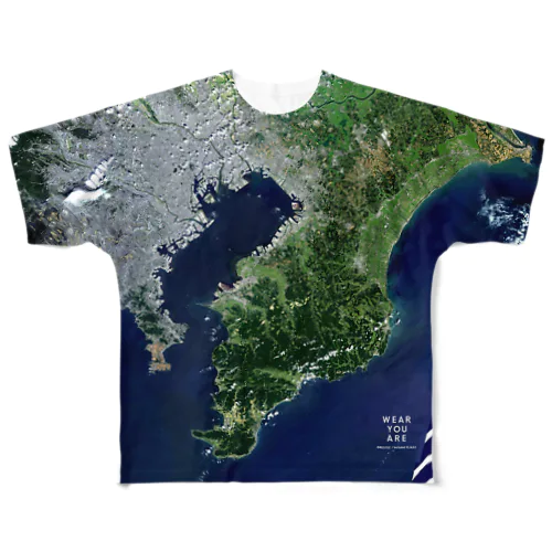 千葉県 袖ケ浦市 Tシャツ 両面 フルグラフィックTシャツ