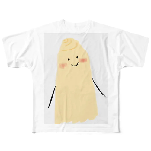 可愛いちそちそくん フルグラフィックTシャツ