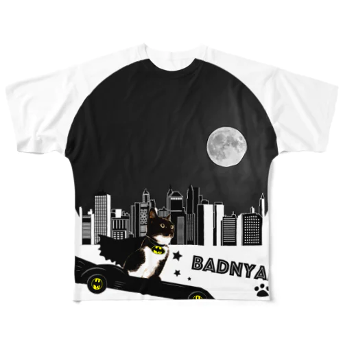 BADNYAN フルグラフィックTシャツ