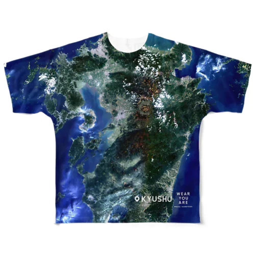 鹿児島県 曽於市 Tシャツ 両面 All-Over Print T-Shirt