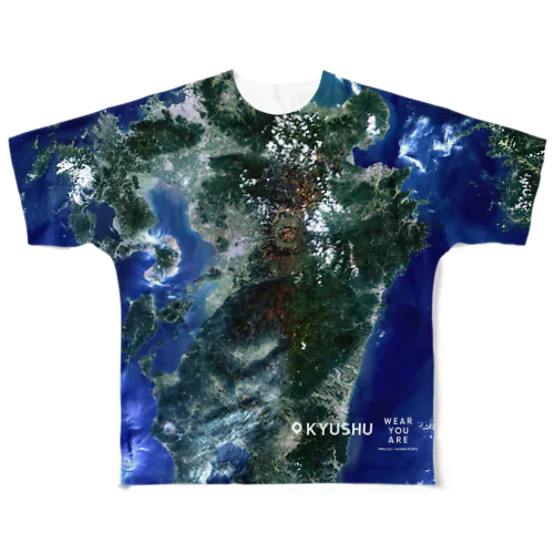 宮崎県 都城市 Tシャツ 両面 All-Over Print T-Shirt