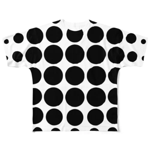 dot All-Over Print T-Shirt