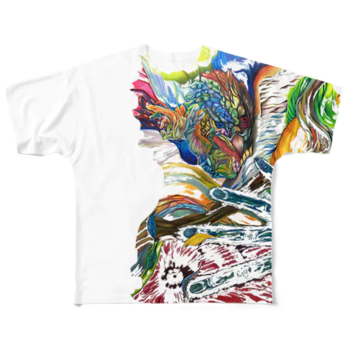 エネルギー All-Over Print T-Shirt