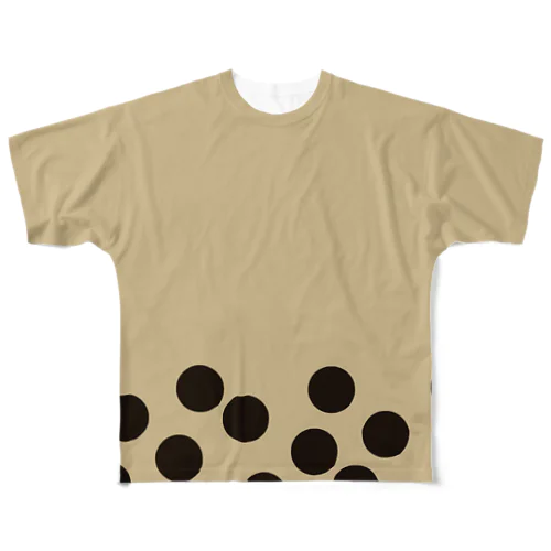 タピオカ All-Over Print T-Shirt