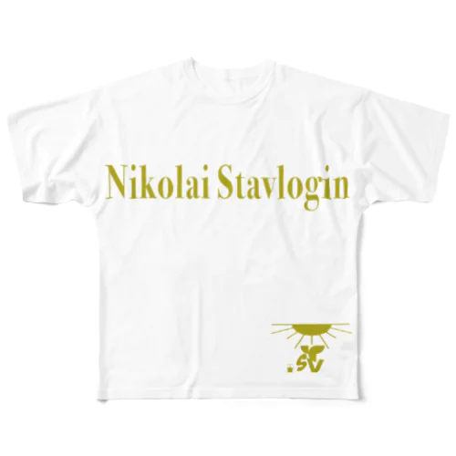 スタヴローギンTシャツ All-Over Print T-Shirt