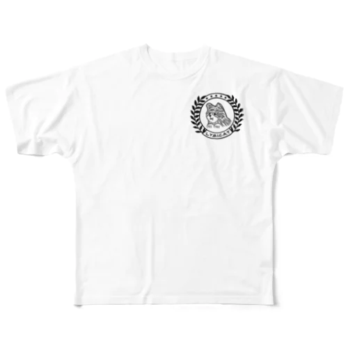 LYBICATエンブレム　ローレル All-Over Print T-Shirt