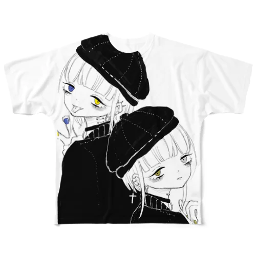 twins2！ All-Over Print T-Shirt