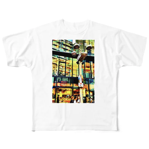 センター街 All-Over Print T-Shirt