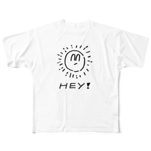 太陽くん フルグラフィックTシャツ